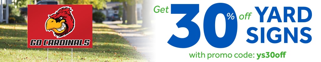 30% off Yard Signs Sale